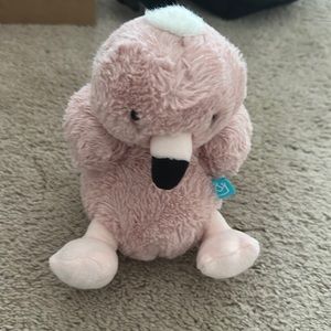 pink flamingo, jelly, cat stuffed animal